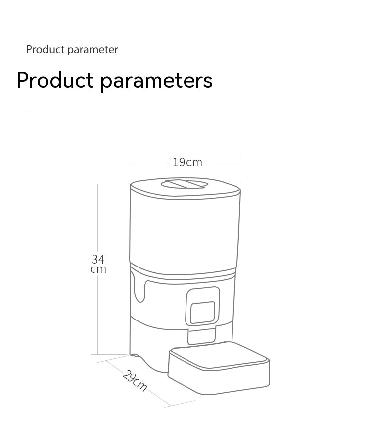 Petzy Smart Automatic Pet Feeder