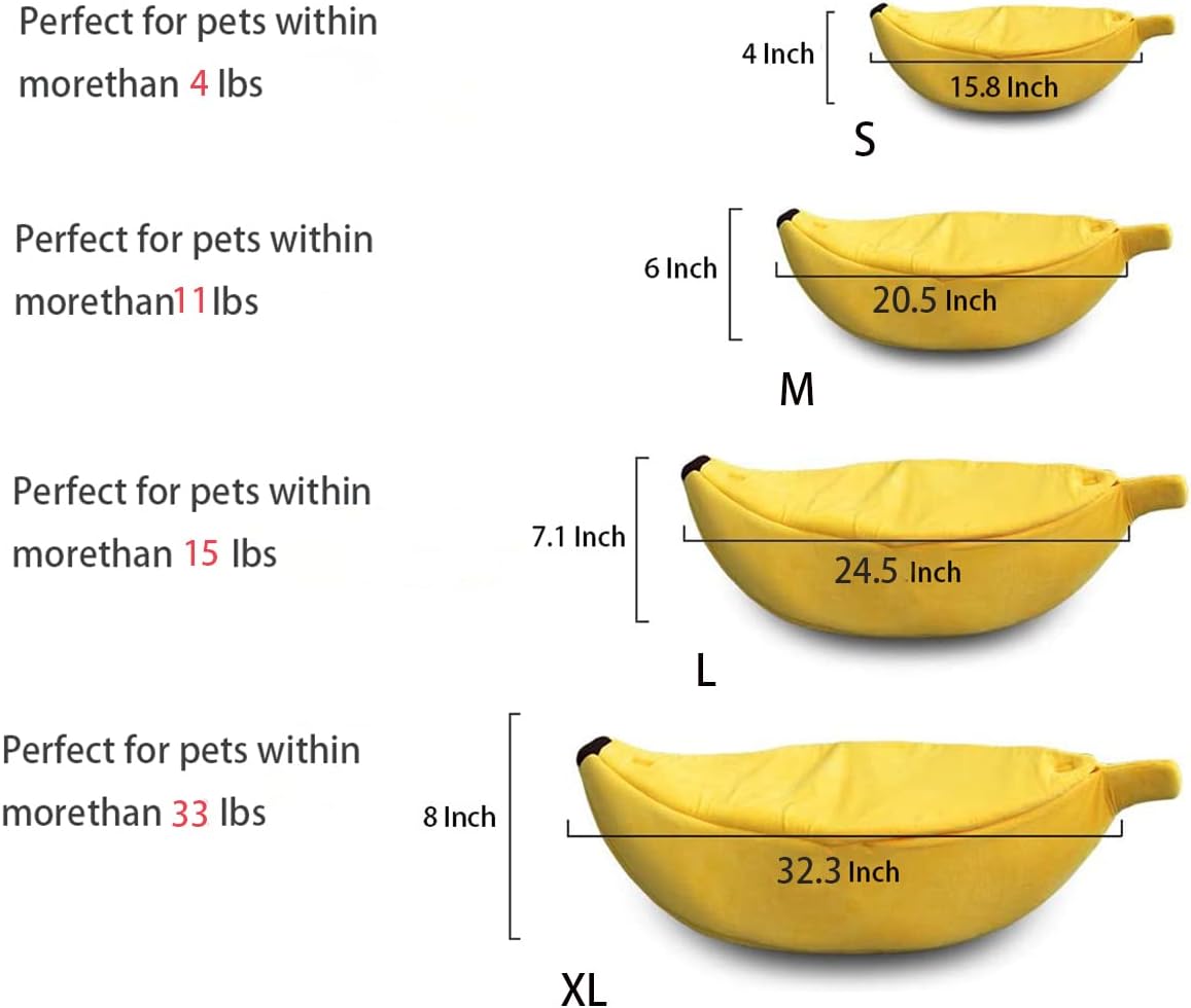 Petzy Banana Bed