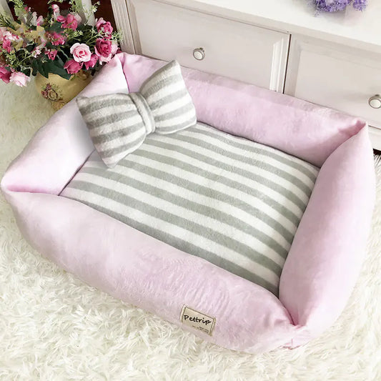 Velvet Pet Bed
